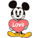 Mickey Love emoji