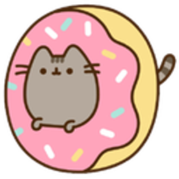 Pusheen Donut emoji