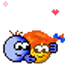 Pippi X Blue emoji