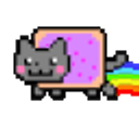Nyan Cat2 Chainable emoji