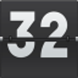 Flip Clock 32 emoji