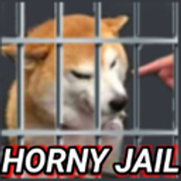 Doghornyjail emoji
