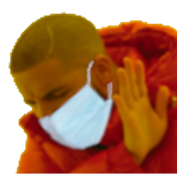 Masked Drake No emoji