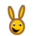 Bunny Head Bounce emoji