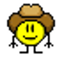 Cowboy Wink emoji