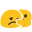 Blob Comfort emoji