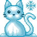 Snow Cat emoji