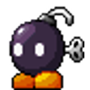 Bomb Walking emoji