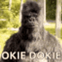 Okie Dokie Gorilla emoji