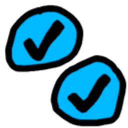 Janky Tumblr Verified emoji