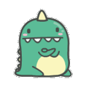 Dinosaur Angry emoji