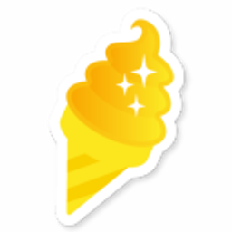 Ice Cream Golden emoji