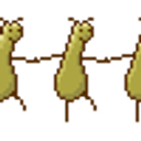Llama Cancan emoji