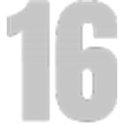 Number 16 Block emoji