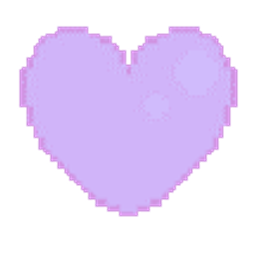 Lavender Heart Sparkle emoji