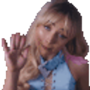 Sabrina Wave Bye emoji