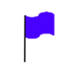Purpleflag emoji