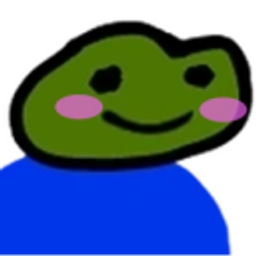 Froggy Blush emoji