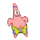 Patrick Dance Happy emoji
