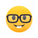 Nerd Face emoji