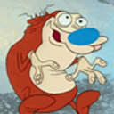 Shaking Crazy Stimpy emoji