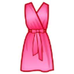 Pink Dress emoji