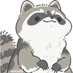 Cuteraccoon emoji