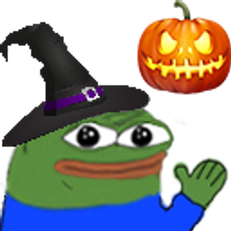Peepo Halloween emoji
