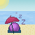 Zzz Beach emoji