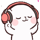 Milk Headphones emoji