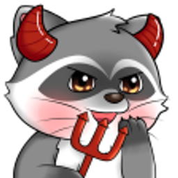 Devilraccoon emoji