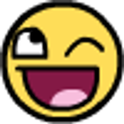 Awesome Wink emoji