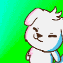 Dogwiggle Rainbow emoji