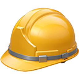 Yellow Construction Hardhat emoji