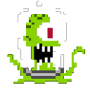 Alienleft emoji