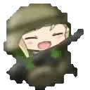 Intotheayayalandtheweebsarmymarchcomradesstandsidebysidetostopthenormanschargeandnammers emoji