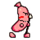 Sausage Walking emoji