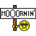 Mooornin emoji