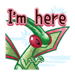 Flygon Im Here emoji