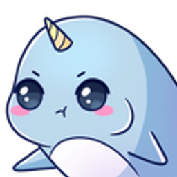 Narwhal E emoji