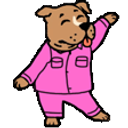 Jammies Dog emoji