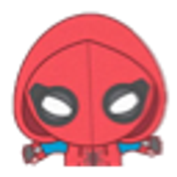 Homemade Spiderman emoji