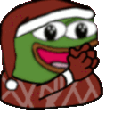 Pepexmasclap emoji