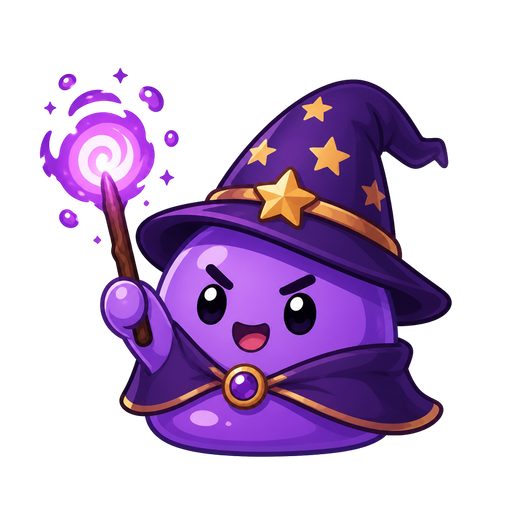 tiny-purple-wizard-blob-casting-a-spell